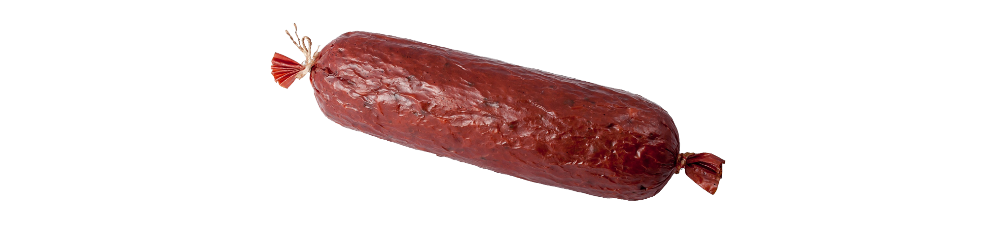 Ameise auf Knackwurst